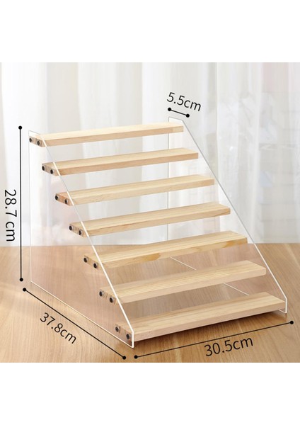 Şeffaf Akrilik Takı Bebekler Için Raf 30.5X37.8X28.7CM (Yurt Dışından)