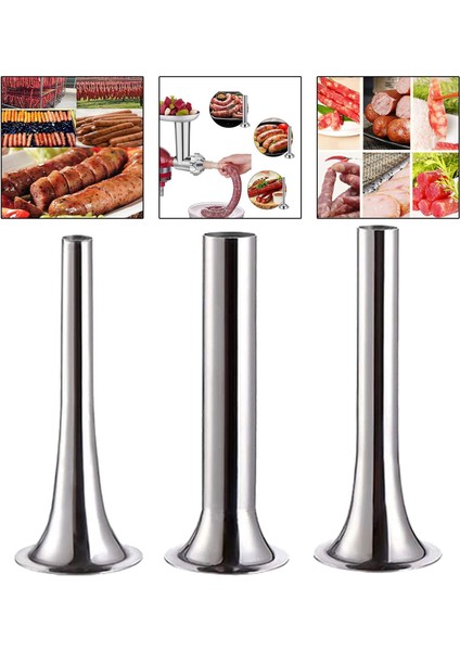 Enterprise Stuffer Lard Press Için 3x Makinesi 3 Boyut 14/19/25MM (Yurt Dışından)