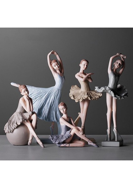 Heykelcik Bale Dansçısı Masaüstü Süsleme Dekorasyon Heykel Hediye H (Yurt Dışından) indirimleri