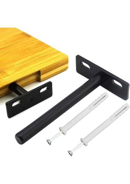 3 Inç 4 Inç 5 Inç Yüzer Raf Destekleri, 10X6.2X2CM ile Ağır Hizmet Gizli Raf (Yurt Dışından) modelleri