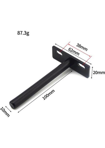3 Inç 4 Inç 5 Inç Yüzer Raf Destekleri, 10X6.2X2CM ile Ağır Hizmet Gizli Raf (Yurt Dışından) indirimleri