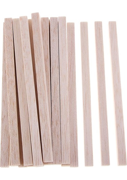Kare Balsa Dübel Çubukları, Bitmemiş Ğaç El Sanatları Çubukları, 20 150MM (Yurt Dışından) fiyatları