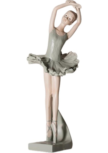 Heykelcik Dansçı Masaüstü Süsleme Dekorasyon Heykel Hediye B (Yurt Dışından)