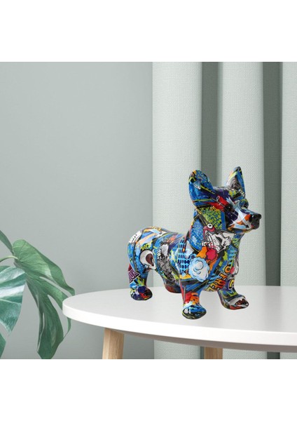Heykeli Corgi Heykelleri Için Mobilyaları 4 (Yurt Dışından) fiyatları