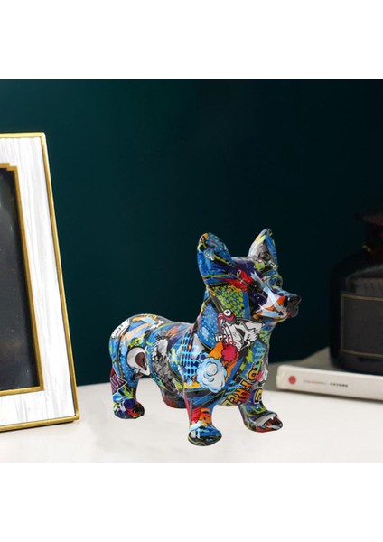 Heykeli Corgi Heykelleri Için Mobilyaları 4 (Yurt Dışından) indirimleri