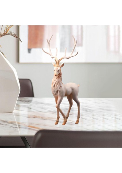 ATHLETICSSHOP2018 Modern Ren Ği Süs Heykelcik Hediyeler Zanaat Dekorasyon Ayakta (Yurt Dışından) fırsatları