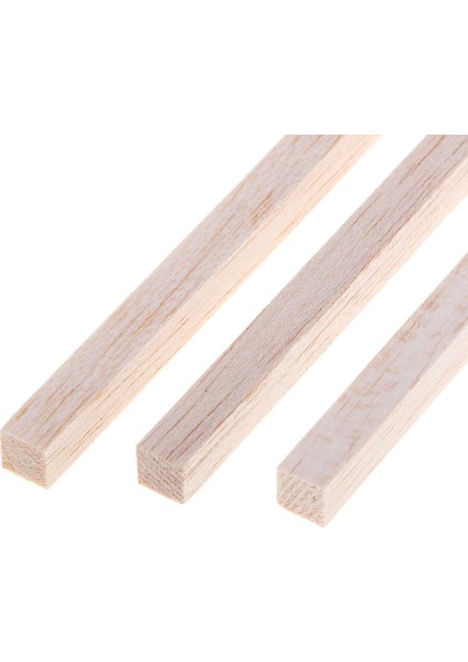 Kare Balsa Dübel Çubukları, Bitmemiş Ğaç El Sanatları Çubukları, 20 130MM (Yurt Dışından)