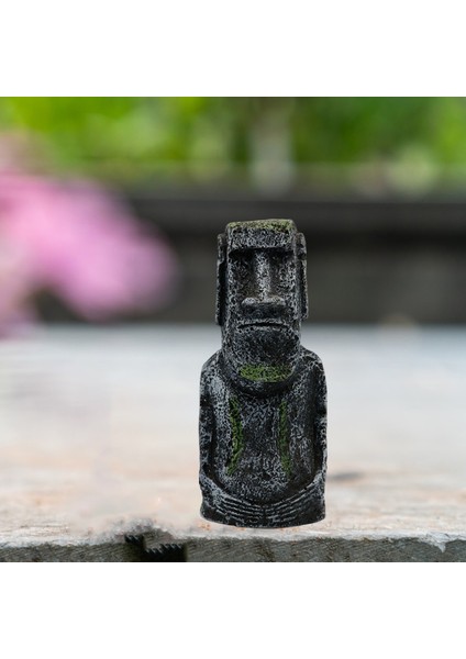 Akvaryum Paskalya Adası Heykelleri Süs 7.5X5.5X17.5CM (Yurt Dışından) indirimleri