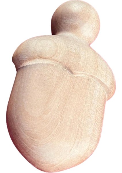 El Sanatları Süslemeleri Kapı Çanta Için Küçük Şeftali Ahşap Süsleme A 5CMX3CM (Yurt Dışından) indirimleri