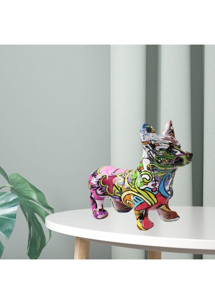 Heykeli Corgi Heykelleri Için Mobilyaları 1 (Yurt Dışından) modelleri