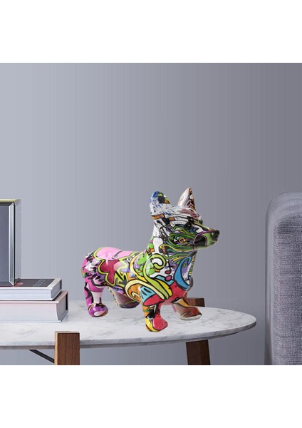 Heykeli Corgi Heykelleri Için Mobilyaları 1 (Yurt Dışından) fırsatları