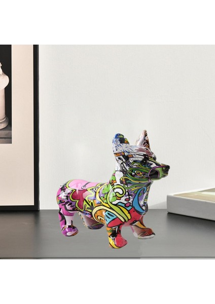 Heykeli Corgi Heykelleri Için Mobilyaları 1 (Yurt Dışından) indirimleri