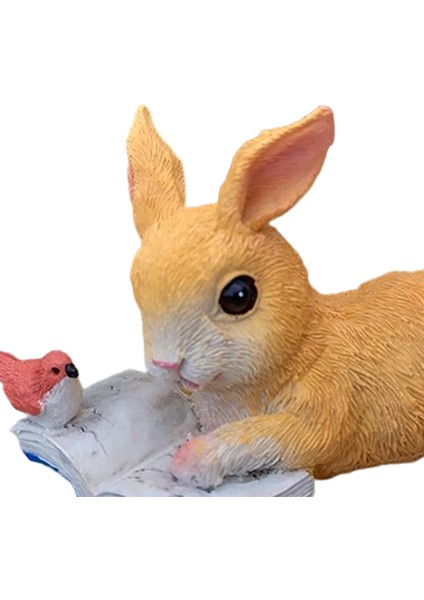 Tavşan Masaüstü Süsleri Masaüstü Düğün Için Noel 13CMX6.5CMX7.5CM (Yurt Dışından) modelleri