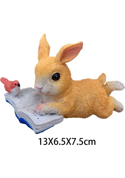 Tavşan Masaüstü Süsleri Masaüstü Düğün Için Noel 13CMX6.5CMX7.5CM (Yurt Dışından) indirimleri