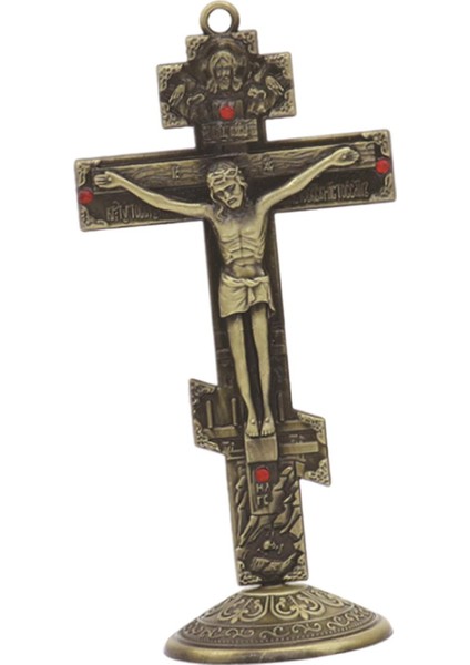 Haç Haçlar Metal Haç Süsleme Oturma Odası Üstü Için Retro Mavi (Yurt Dışından)