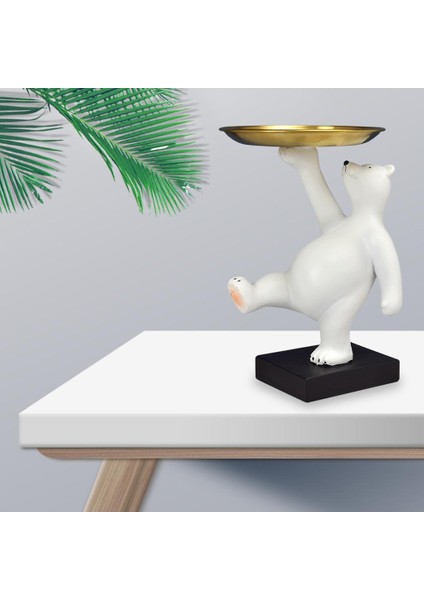 Reçine Heykeli Heykel Oturma Odası Dekor Hediye Ayı (Yurt Dışından) indirimleri