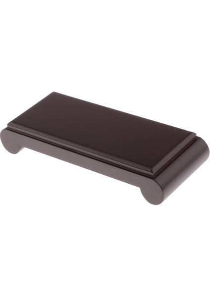 Çaydanlık Bonsai Pot Buda Heykeli Çay Takıı Için Ahşap Kare Taban 17X7X4CM (Yurt Dışından)