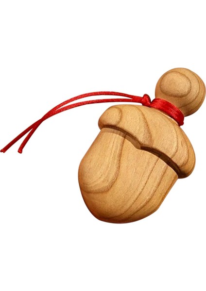 El Sanatları Süslemeleri Kapı Çanta Için Küçük Şeftali Ahşap Süsleme (Yurt Dışından)