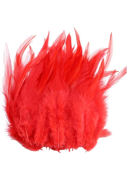 50 5-7 "el I Için Tüyler Kırmızı (Yurt Dışından)