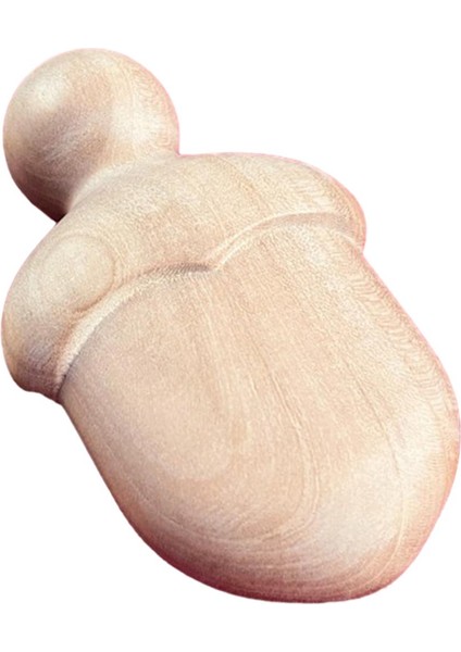 El Sanatları Süslemeleri Kapı Çanta Için Küçük Şeftali Ahşap Süsleme A 10CMX6CM (Yurt Dışından) modelleri