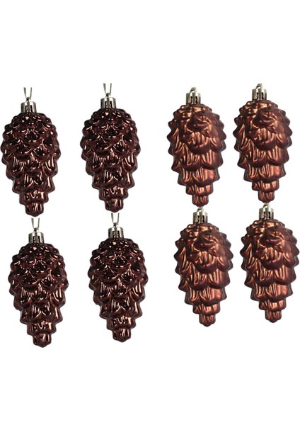 Fotoğraf Sahne Festivali Hediye Etiketi Için 8x Noel Kolye Süslemeleri (Yurt Dışından)