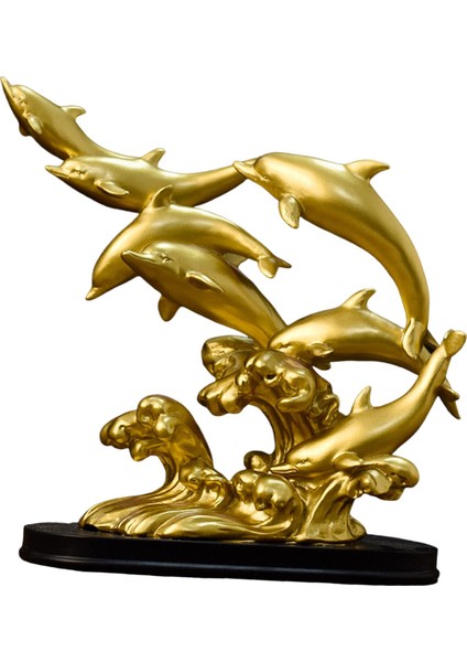 Yunuslar Heykeli Dekorasyon Oturma Odası Ev Aureate Için Mevcut Süsleme Heykelcik (Yurt Dışından) fiyatları