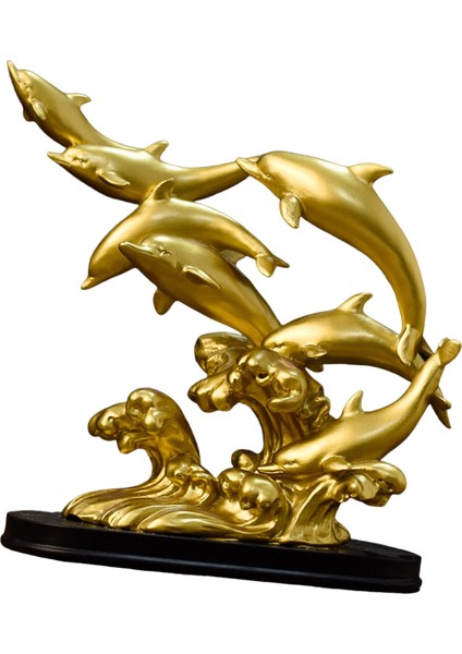 Yunuslar Heykeli Dekorasyon Oturma Odası Ev Aureate Için Mevcut Süsleme Heykelcik (Yurt Dışından) modelleri