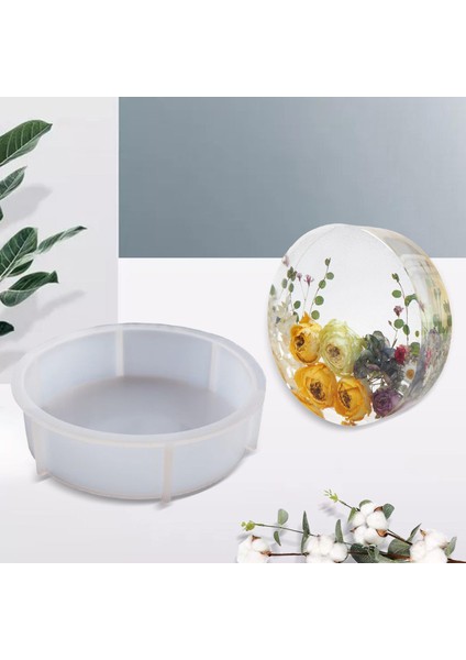 Ş Çiçek Yuvarlak Için Epoksi Döküm Dıy Craft Yapışmaz (Yurt Dışından) indirimleri