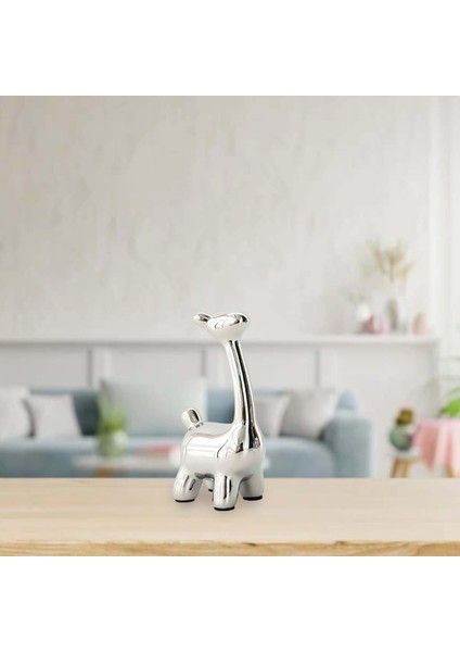 Modern Geyik Heykelcik Heykeli Dekoratif Kitaplı Dekorasyonu Için 8 cm x 14 cm (Yurt Dışından) modelleri