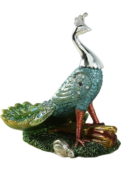 Kitaplık Kitaplıkları Için Tavuskuşu Süsleme Hediye Heykeli Sevgililer Günü (Yurt Dışından)