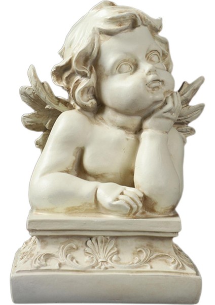 Reçine Heykeli El Kavisli Dekoratif Süsleme Dua Heykelcik (Yurt Dışından)