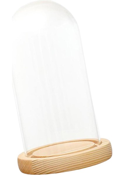 Temizle Cloche Mini Centerpieces Dollhouse Dekorasyon Çiçek 12CMX18CMX14CM (Yurt Dışından) fiyatları