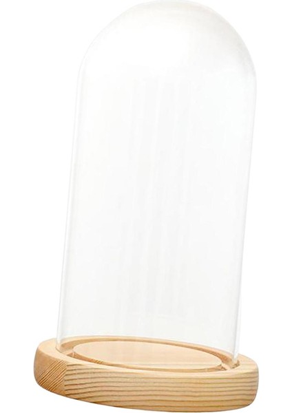 Temizle Cloche Mini Centerpieces Dollhouse Dekorasyon Çiçek 12CMX18CMX14CM (Yurt Dışından) fırsatları