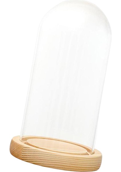 Temizle Cloche Mini Centerpieces Dollhouse Dekorasyon Çiçek 12CMX18CMX14CM (Yurt Dışından) indirimleri