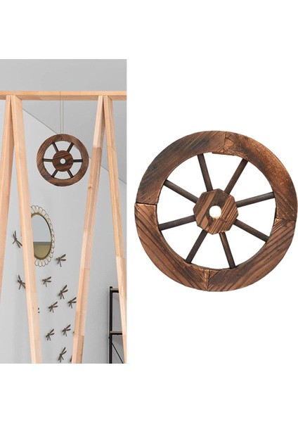 Için Dekoratif Ahşap Tekerleği Açık Korozyon Önleyici Asılı (Yurt Dışından) modelleri