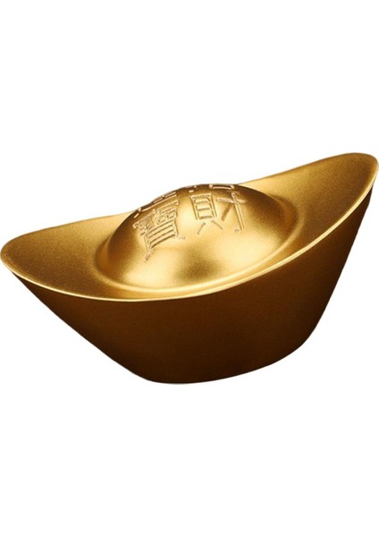 Geleneksel Feng Shui Heykeli Şanslı Masa Ev Dekor Yatak Odası Yuan Bao Heykelcik 5cmx2.8cmx2.4cm (Yurt Dışından)