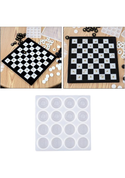 El Yapımı Satranç Tahtası Dama Tahtası Kalıp El Sanatları Satranç Parçası (Yurt Dışından) modelleri