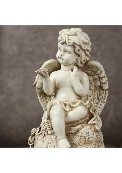 Reçine Heykeli El Kavisli Dekoratif Süsleme Dua Heykelcik (Yurt Dışından)