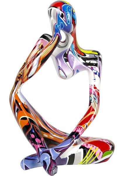 I Soyut Düşünür Heykeli, Icı Dekoratif Sağ (Yurt Dışından)