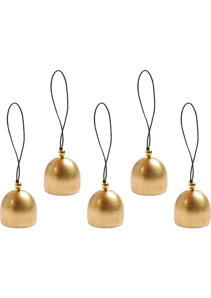 5 Mini Çan Vintage Pirinç Kolye Asılı Çanlar Ir Çan El Sanatları (Yurt Dışından)