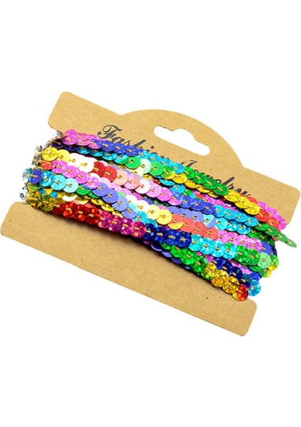 Işçiliği Için 5 Yards Payetler Şerit Glitter Payetli Gökkuşağı Strand, (Yurt Dışından) fırsatları