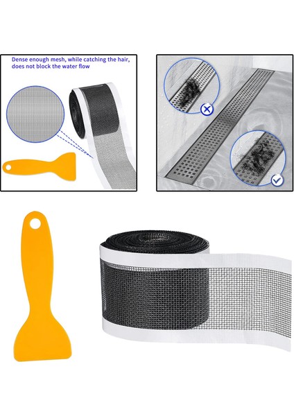 Duş Drenaj Tutucu Bantlar Banyo Drenaj Kapağı 1 Rulo Banyo Için (Yurt Dışından) fırsatları