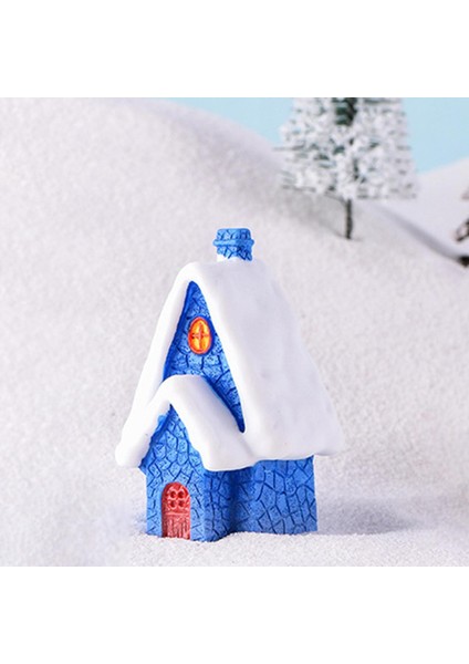 Noel Minyatür Süs Evi Figürleri Yapı Reçine Heykeli .2x2.2x5.4cm (Yurt Dışından) fiyatları