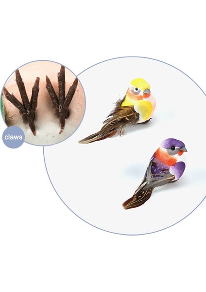 12 Kuş Süs Dekor Pençe (Yurt Dışından) indirimleri