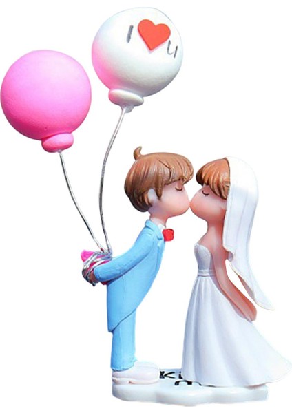 Güzel Çift Araba Dekorasyonu Sevimli Karikatür Çiftler Ofis Mavi Pembe Için Aksiyon Figürü (Yurt Dışından) fiyatları