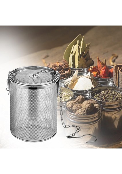 Şek Çay Için Çay Örgüsü, Paslanmaz Çelik Çay Süzgeci, 2.1l Için Örgü Difüz (Yurt Dışından)