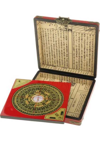 Vintage Feng Shui Luo Pan Çin Ying-Yang Ahşap Kutu ile (Yurt Dışından) fiyatları