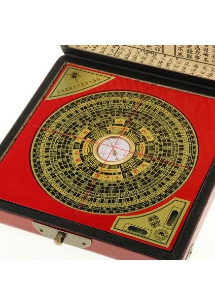 Vintage Feng Shui Luo Pan Çin Ying-Yang Ahşap Kutu ile (Yurt Dışından) fırsatları