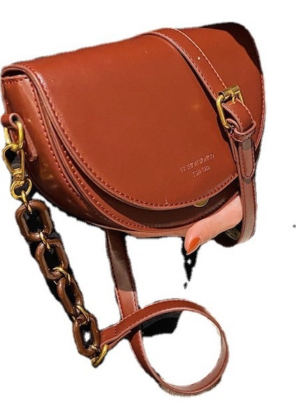 Küçük Messenger Çanta Retro Moda Eyer Çantası (Yurt Dışından)
