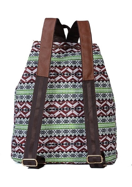 Moda Sırt Çantası Günlük Tuval Bayan Sırt Çantası Trendy Gezi Seyahat Çantası (Yurt Dışından) modelleri